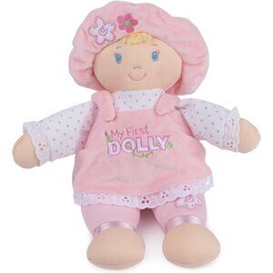 GUND Baby My First Dolly, Plush Doll for Babies and Toddlers, Pink/White, 13”